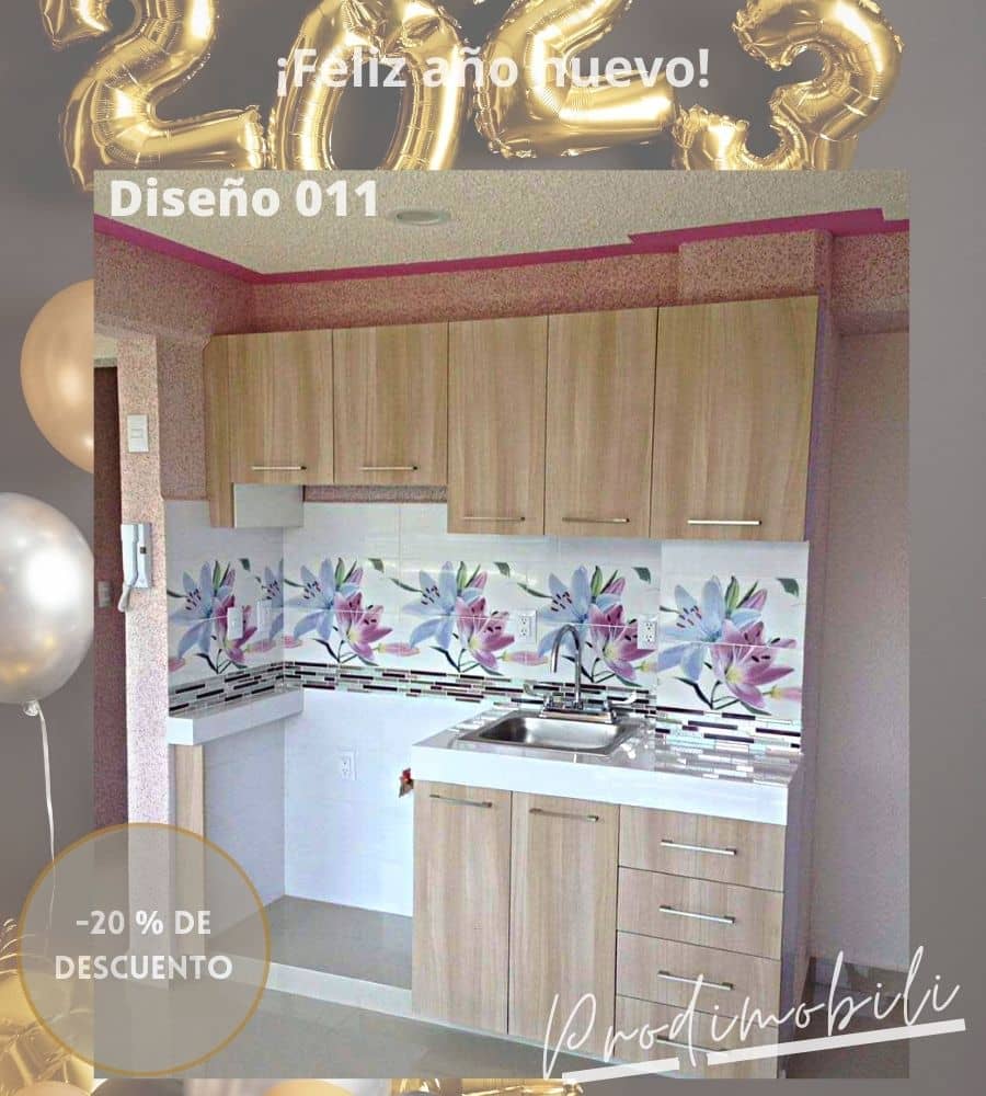 disponible en más de 30 tonos y acabados, materiales de la más alta calidad, incluye 6 módulos muy funcionales y modernos.