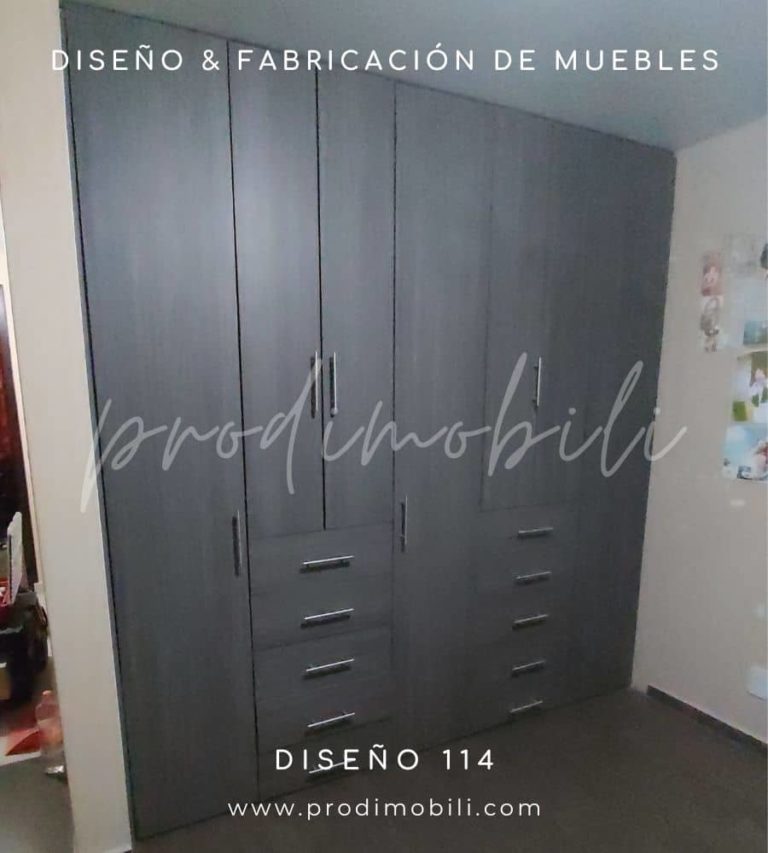 Diseño de Closet 114-A