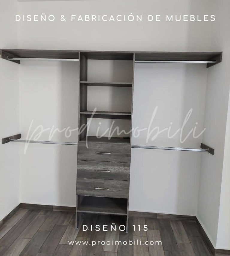 Diseño de Closet 115-A