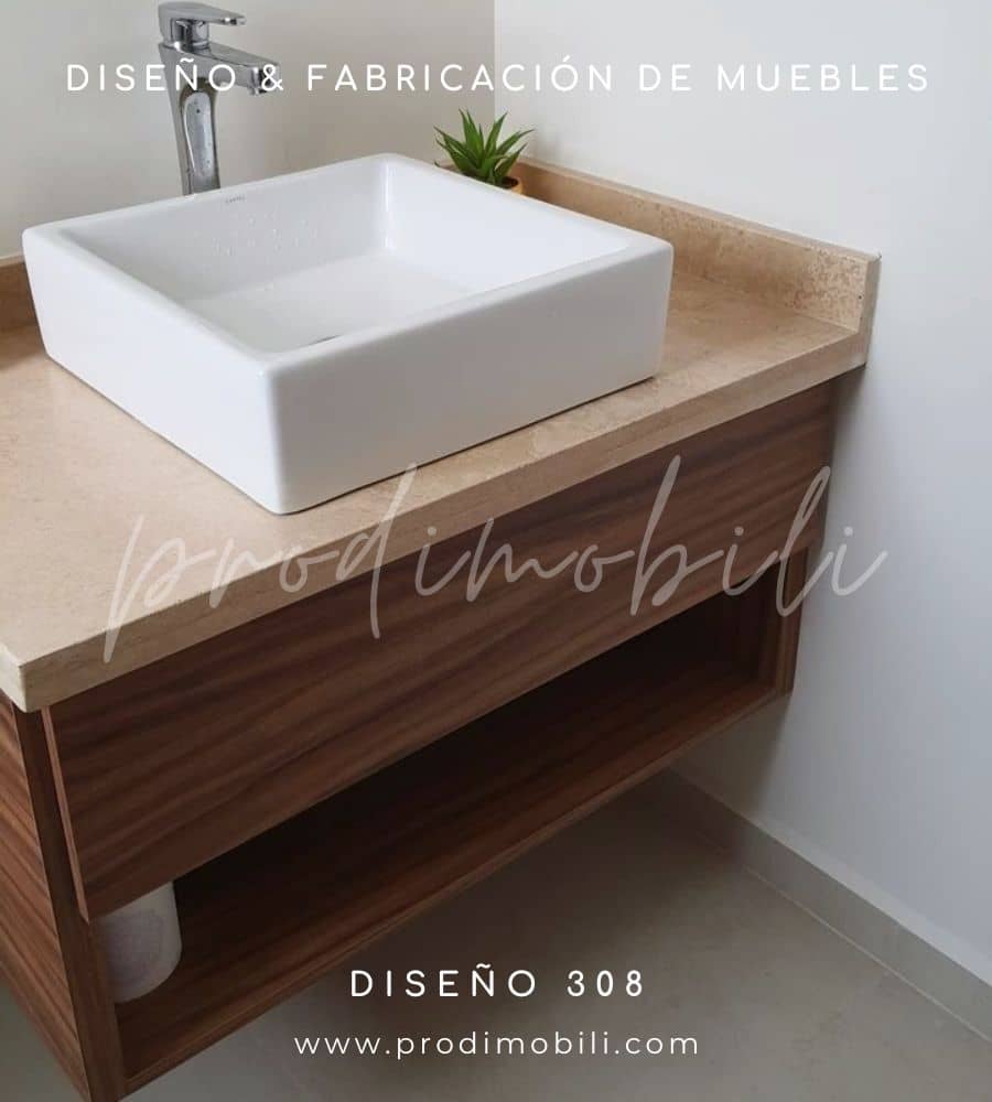 Diseño M de Baño 308-B