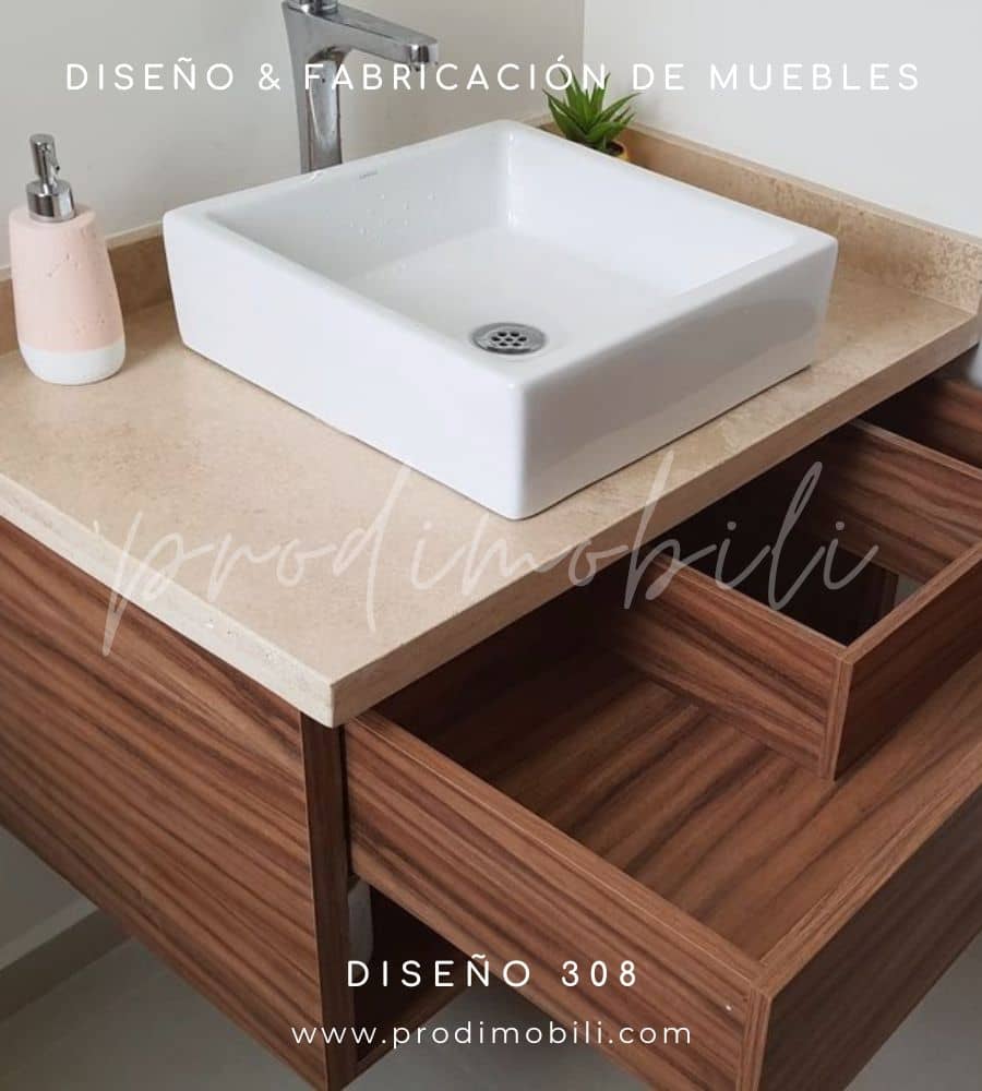 Diseño M de Baño 308-C