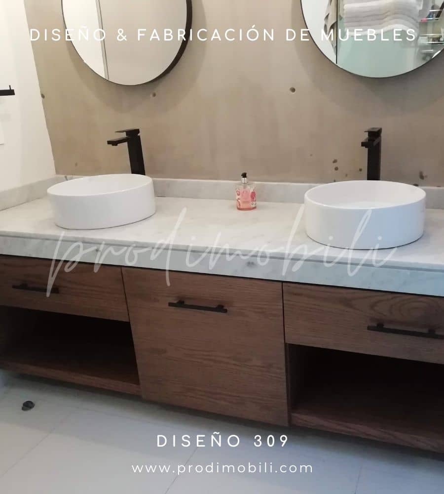 Diseño M de Baño 309-A