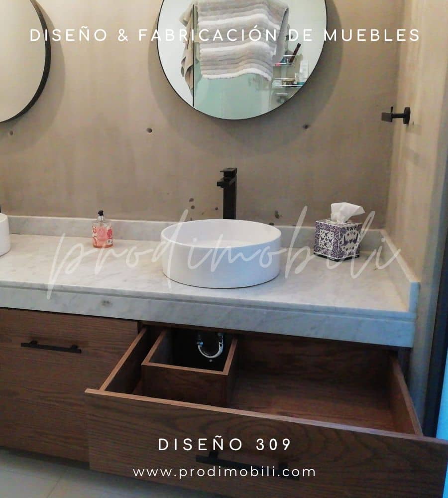 Diseño M de Baño 309-B