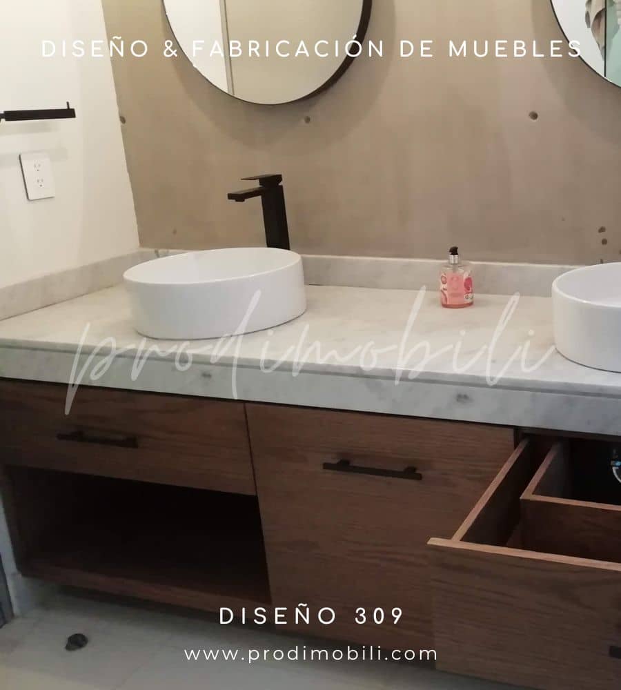 Diseño M de Baño 309-C