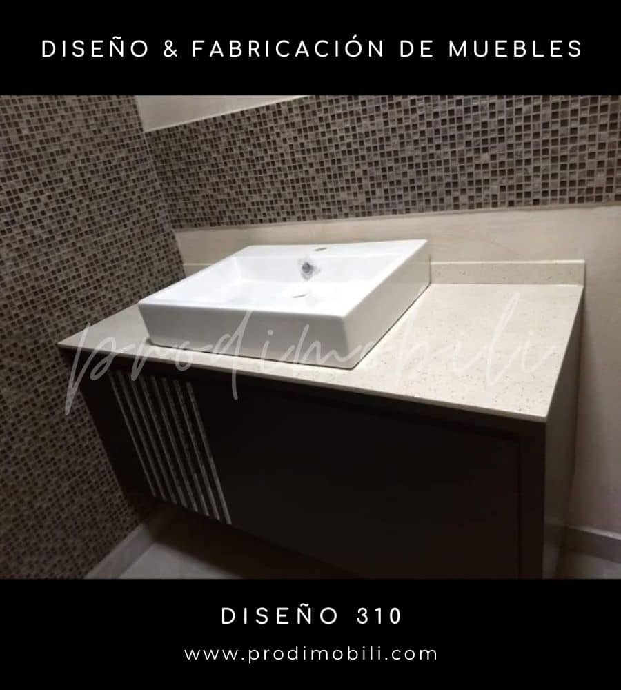 Diseño M de Baño 310-A