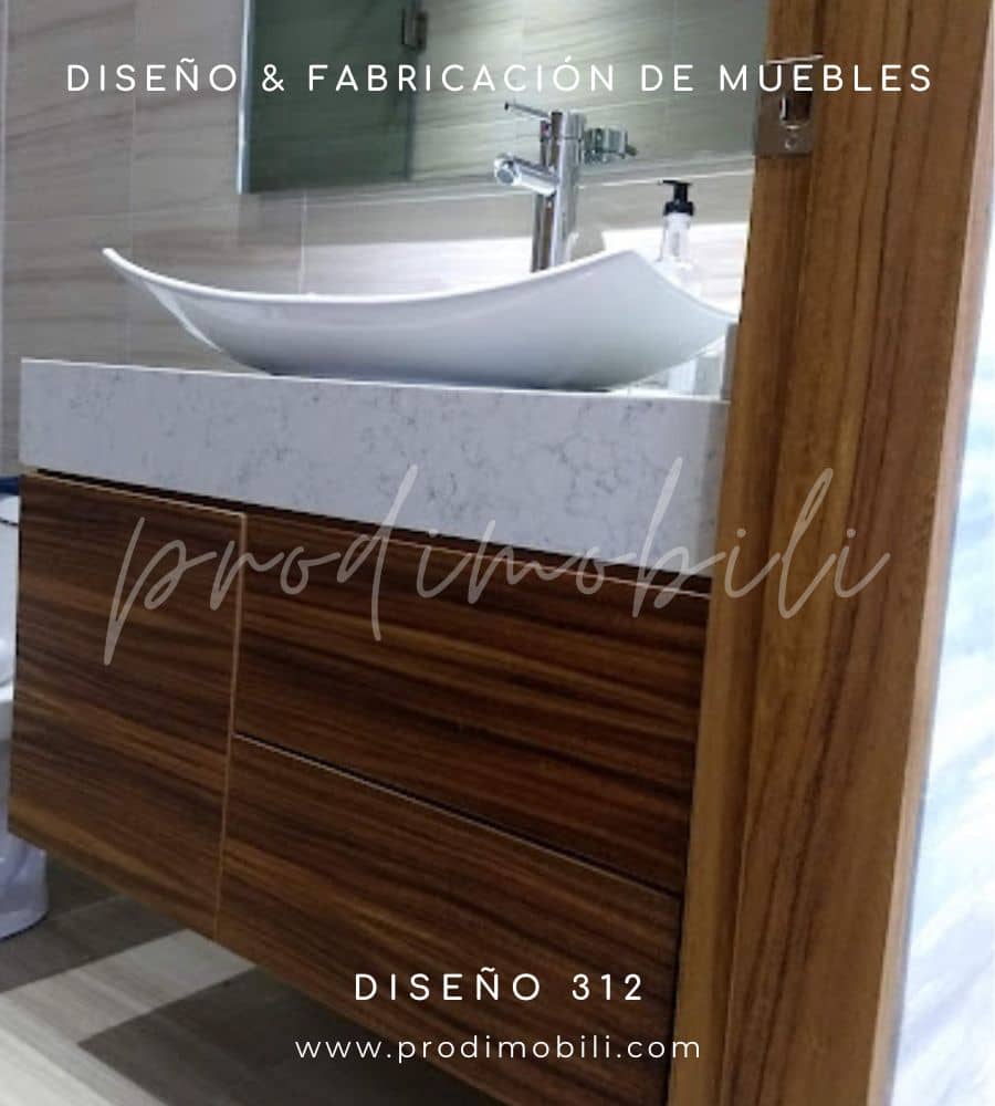 Diseño M de Baño de 312-A