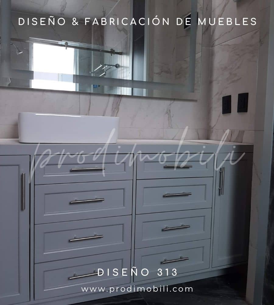 Diseño M de Baño 313-A