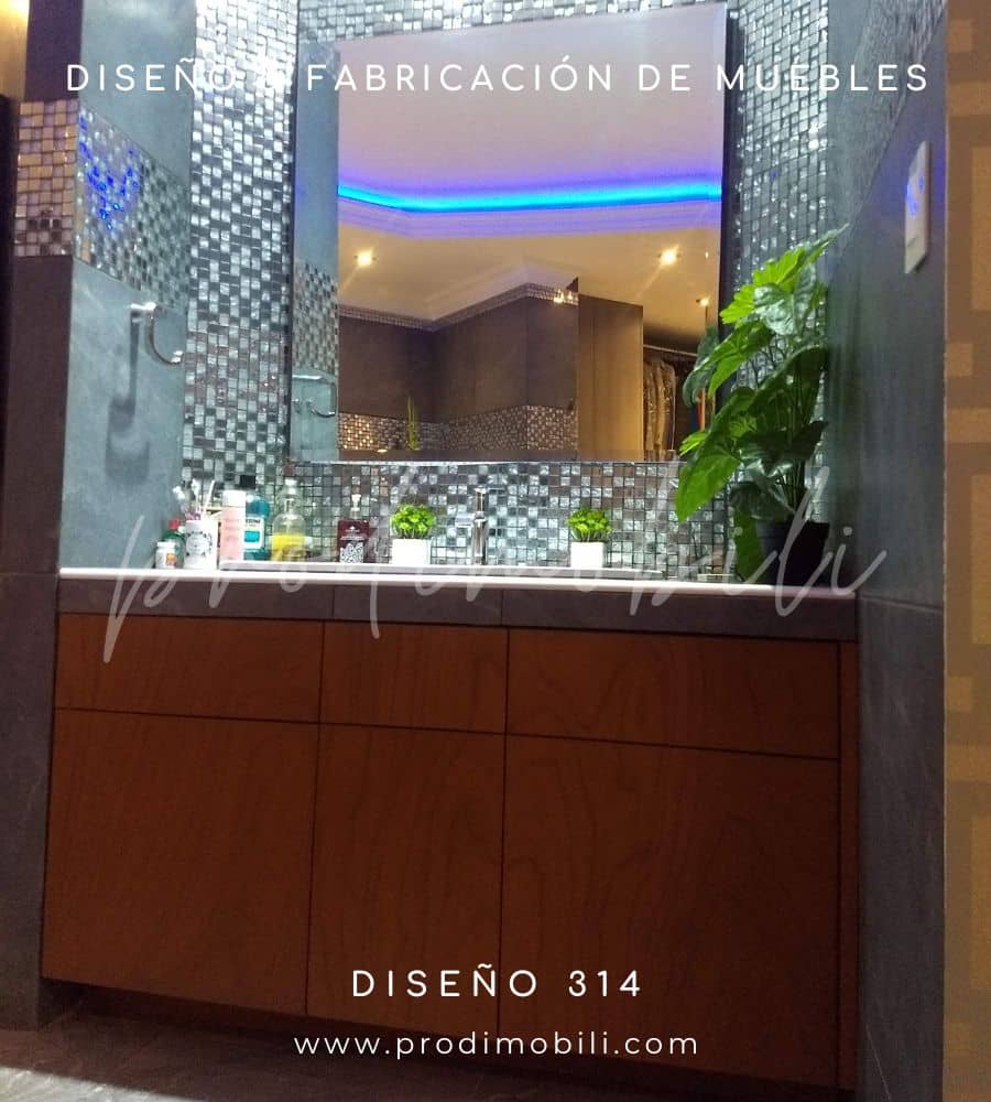 Diseño M de Baño 314-A