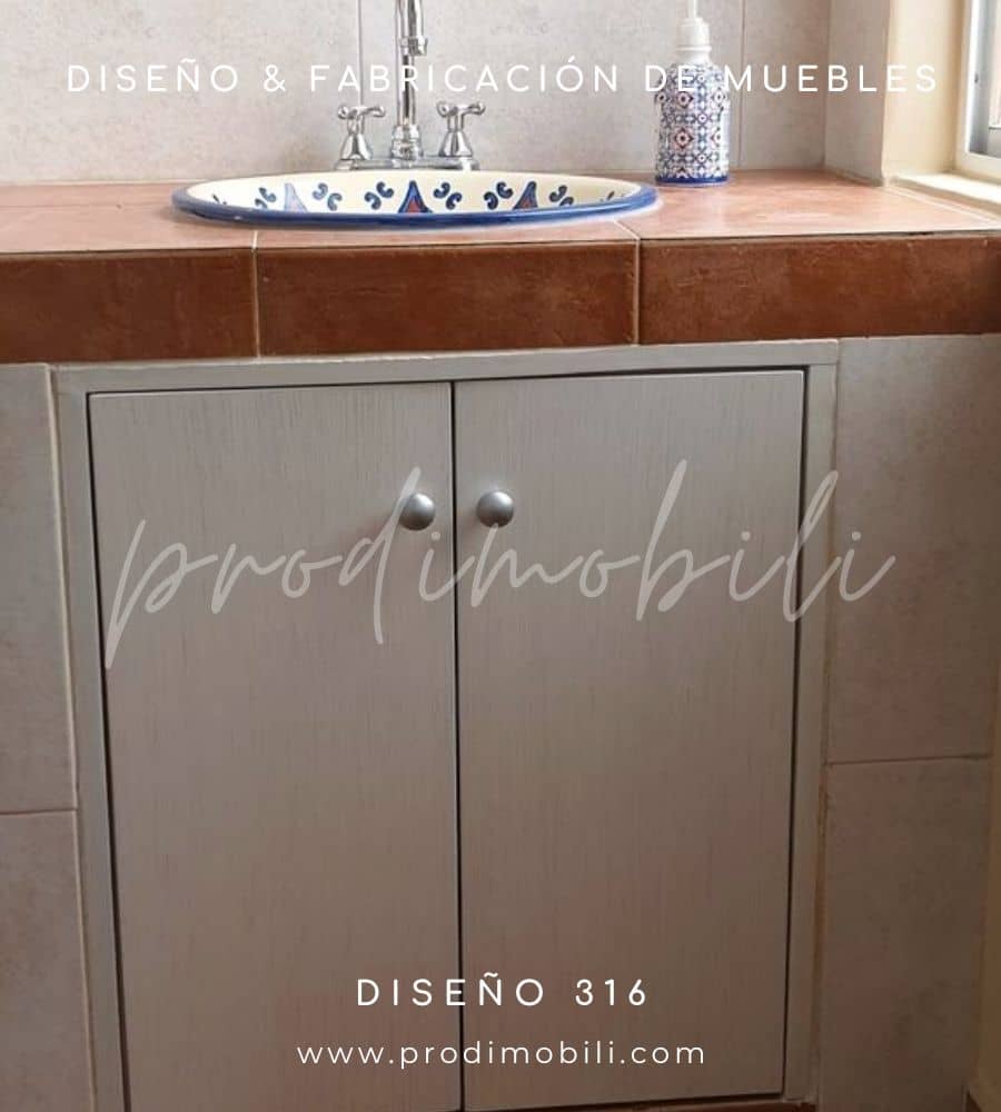 Diseño M de Baño 316-A