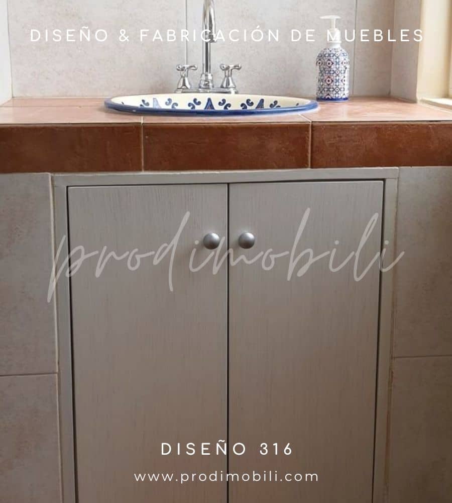 Diseño M de Baño 316-C